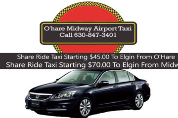 Taxi to from O'hare to Elgin