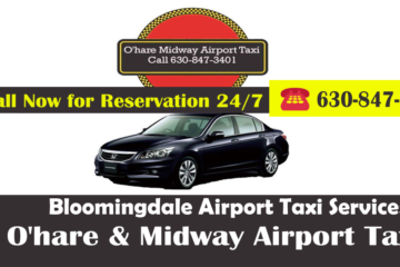 Bloomingdale Taxi to O'Hare Airport Starting $25.00